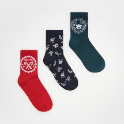 Reserved - 3 pár karácsonyi zokni - Zöld