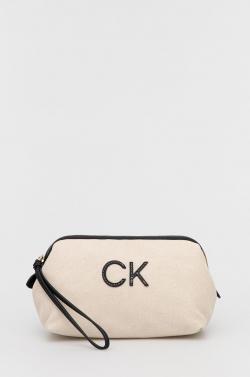 Calvin Klein kozmetikai táska bézs