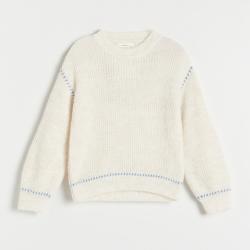 Reserved - Girls` sweater - Krém